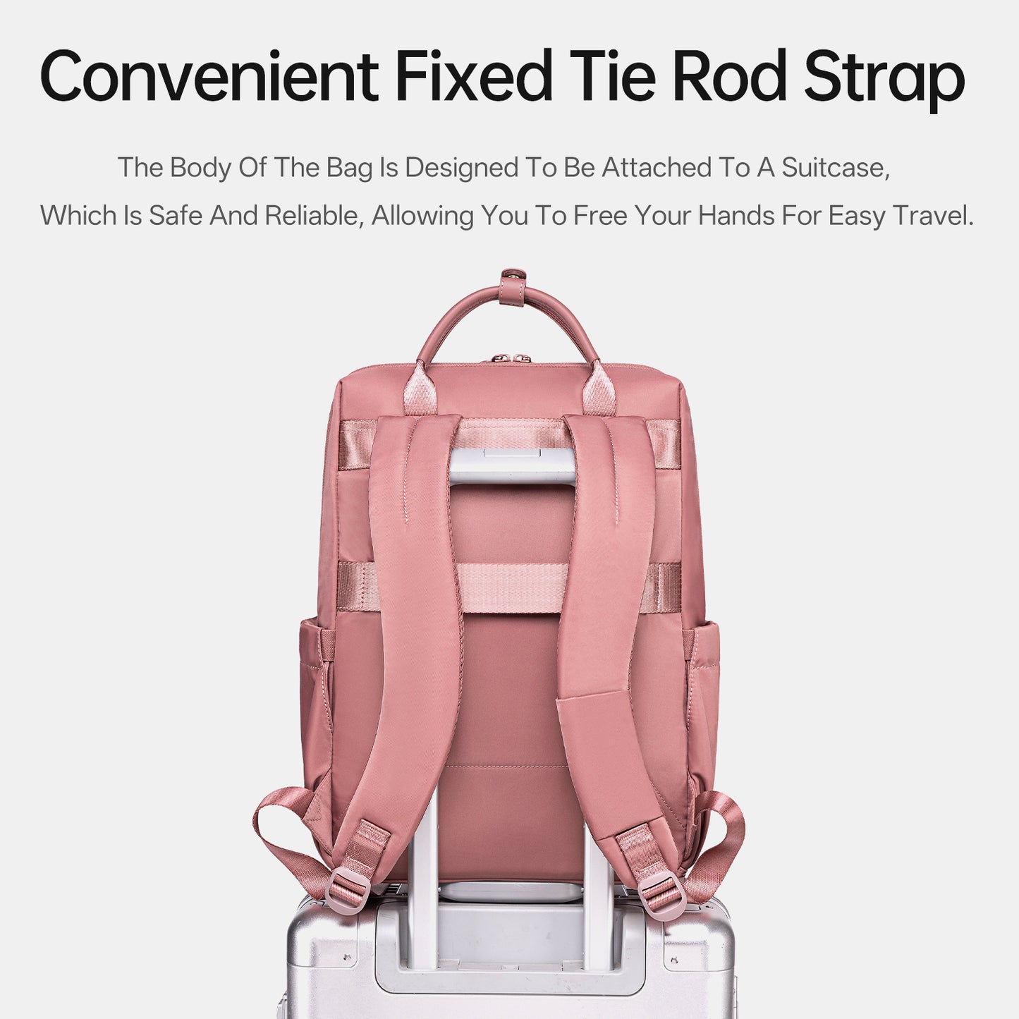 CB00628 Casual Bakpack Nostalgia Rose