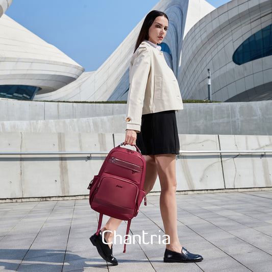 CB00954 Compact Backpack Red