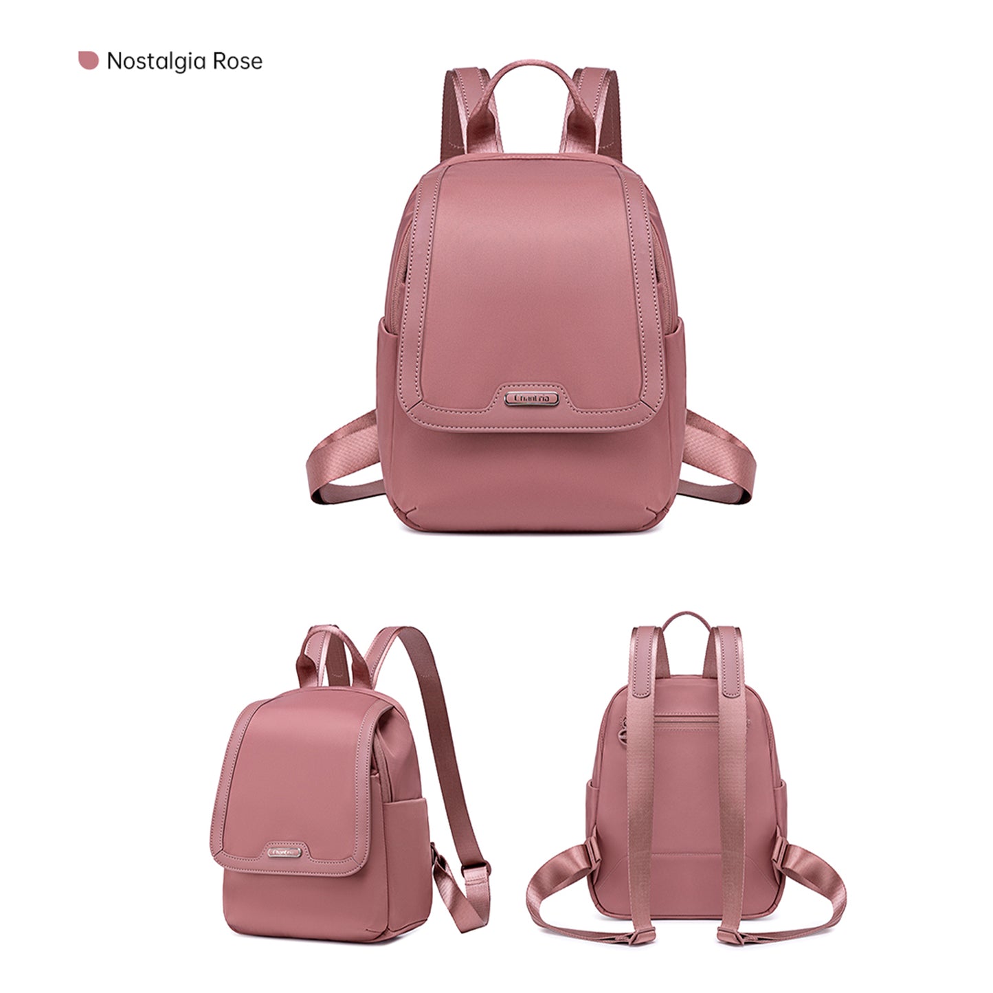 CB00621 Casual Backpack Nostalgia Rose