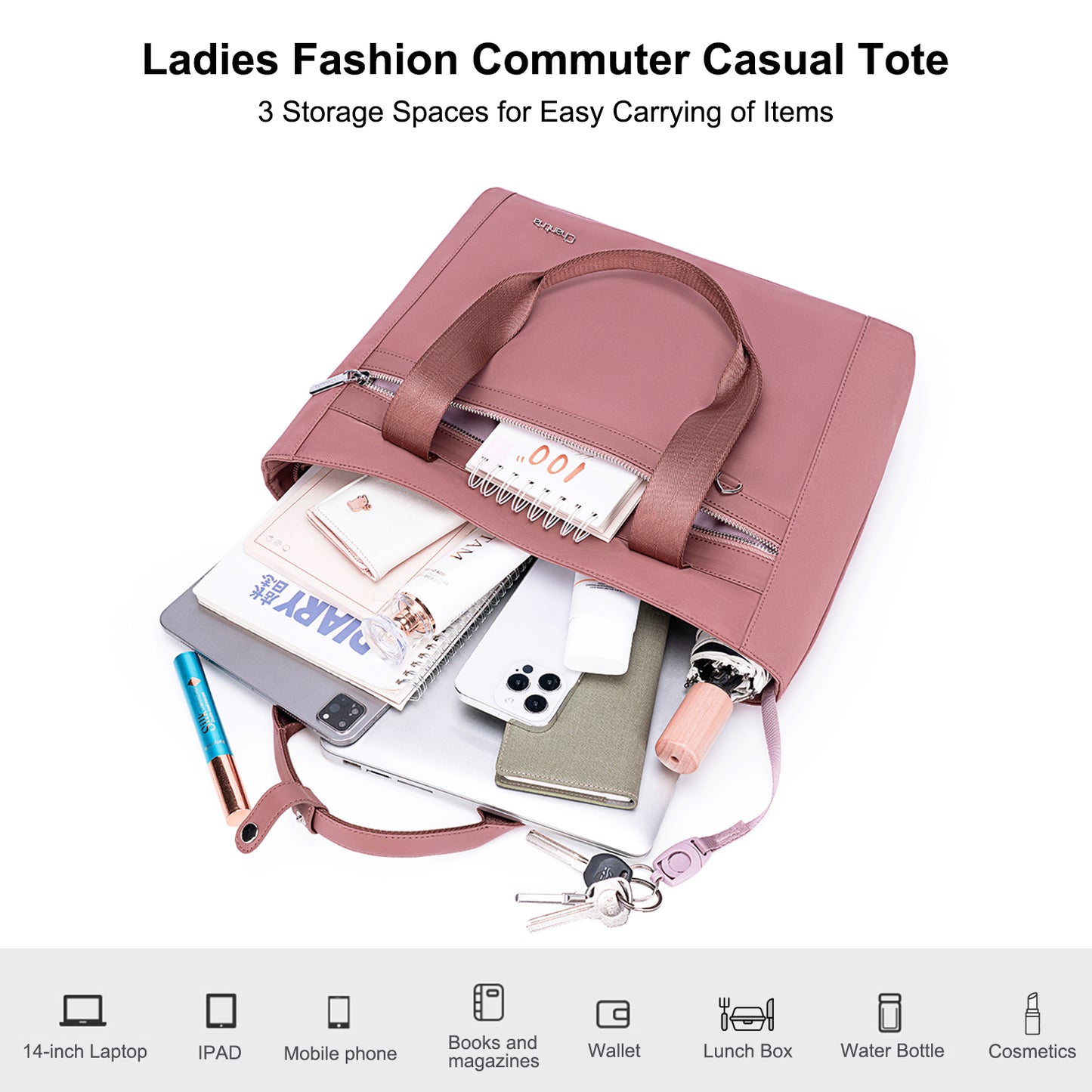 CB00652 Tote Bag Nostalgia Rose