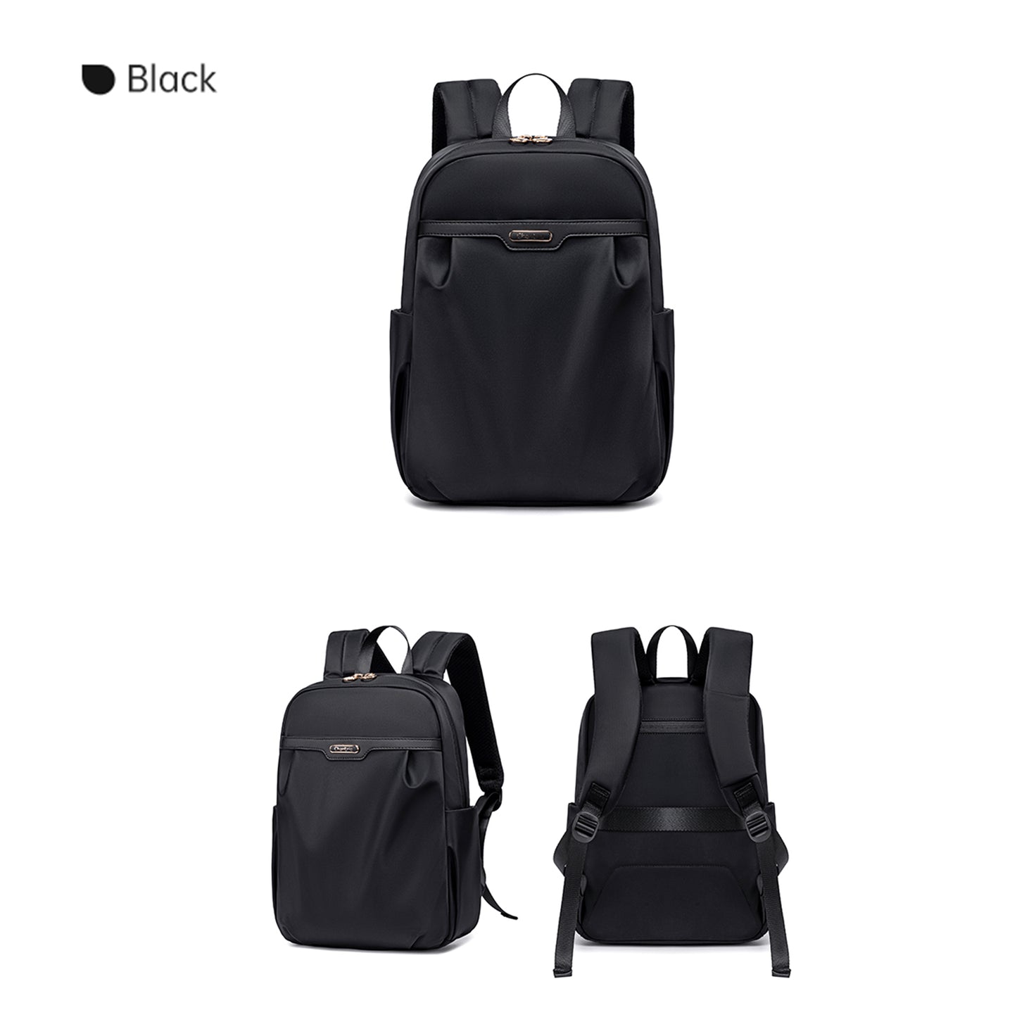 CB00769 Compact Backpack Black