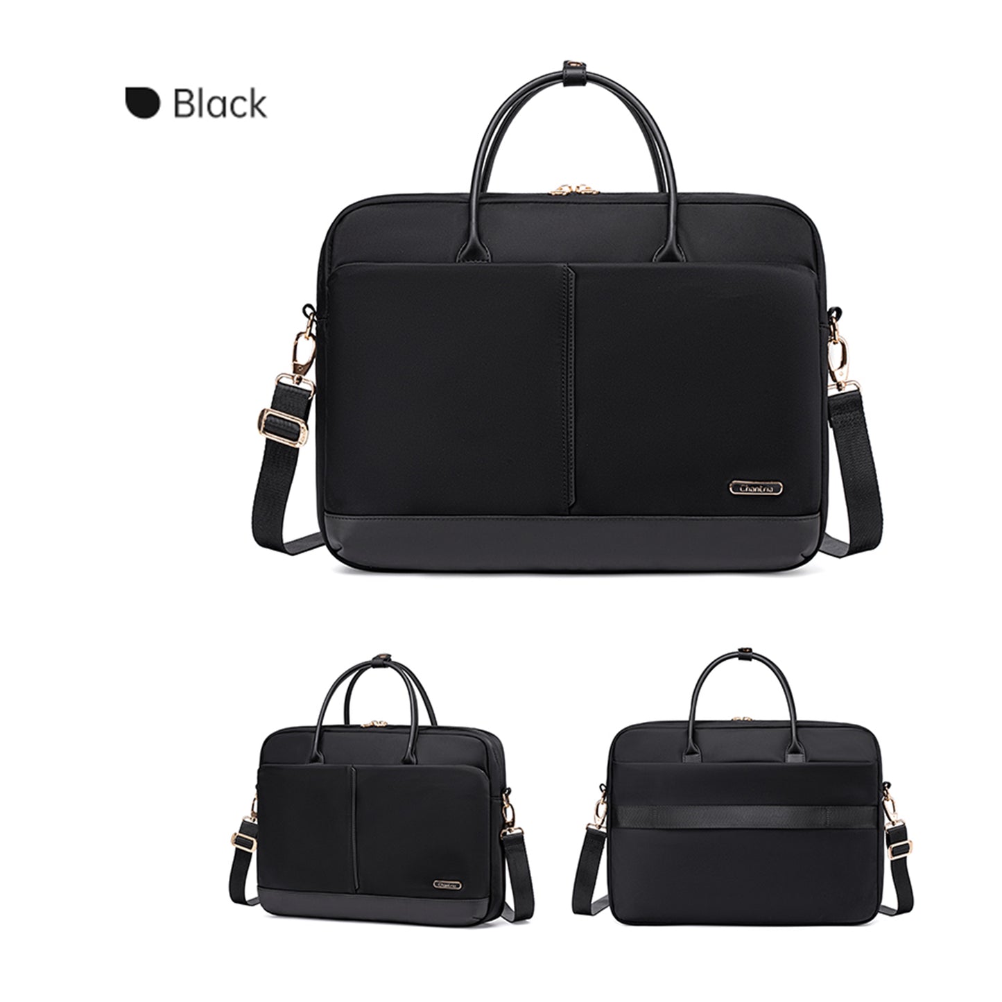 CB00772 Briefcase Bag Black