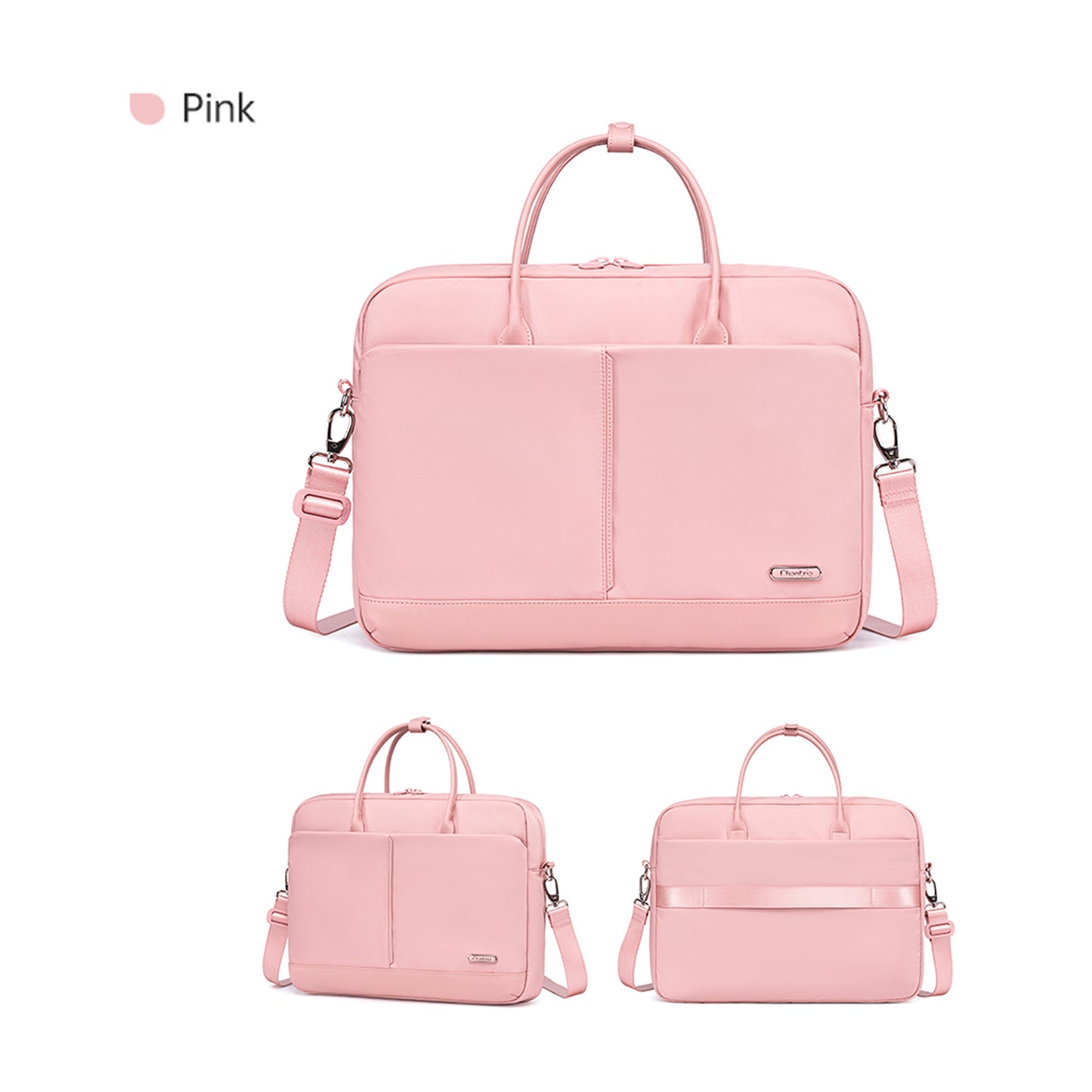 CB00772 Briefcase Bag Pink