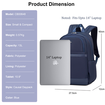 CB00648 Causal Backpack Blue