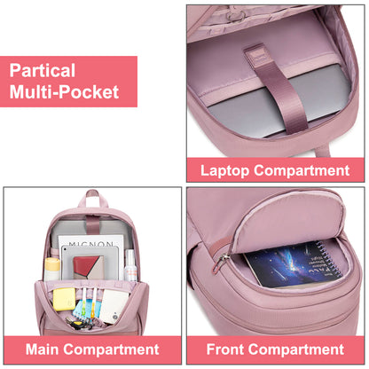 CB00648 Casual Backpack Pink
