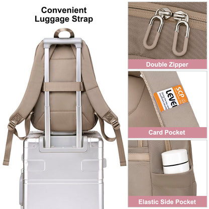 CB00648 Casual Backpack Khaki
