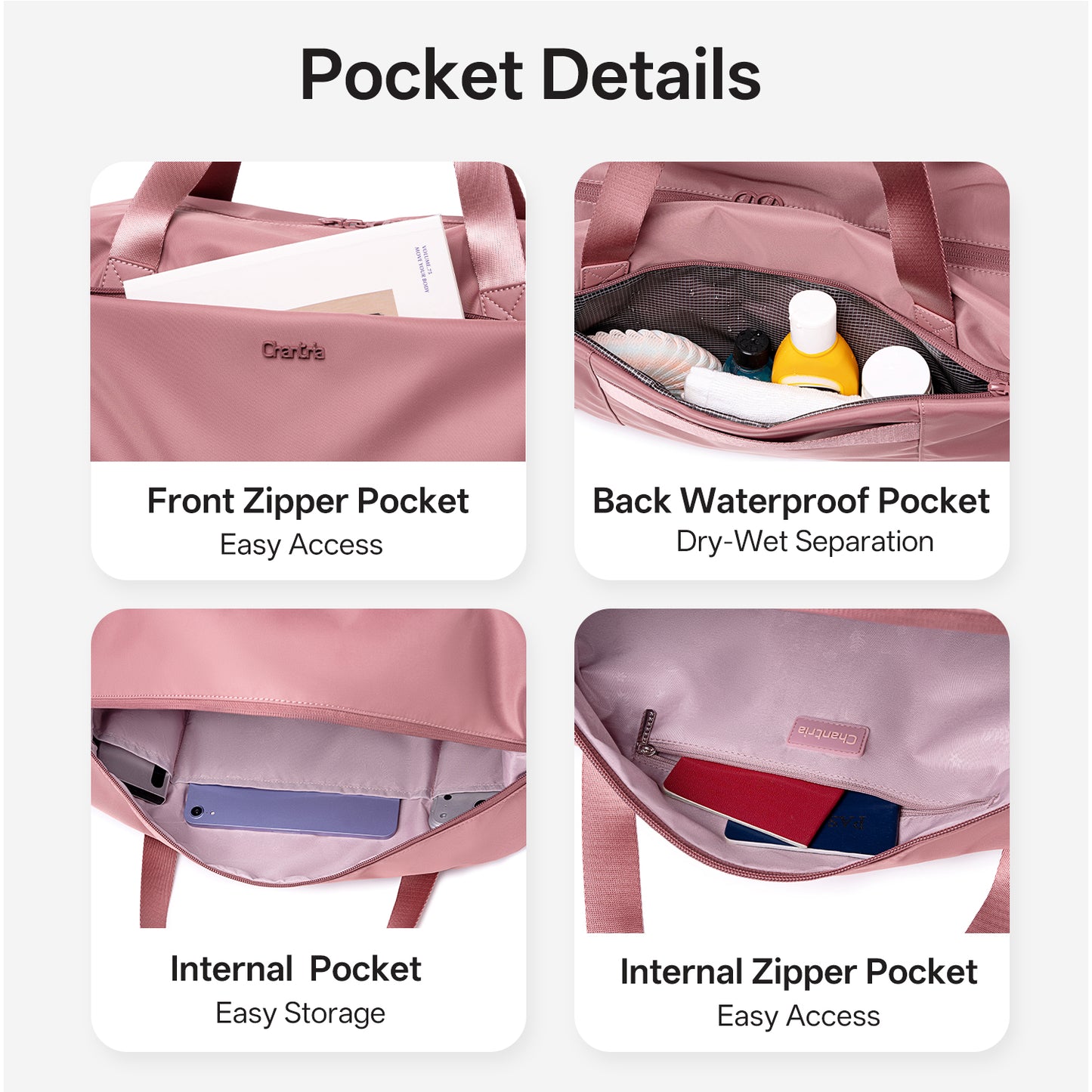 CLXB00978 Travel Duffle Bag Red