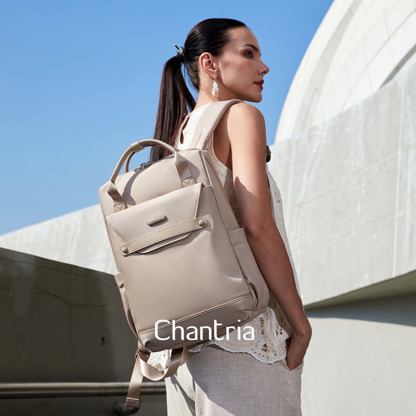 CB00628 Casual Bakpack Khaki