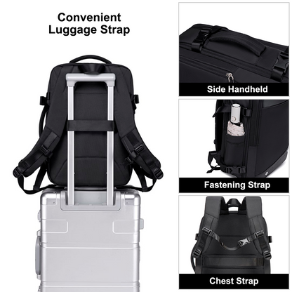 CB00641 Travel Backpack Black