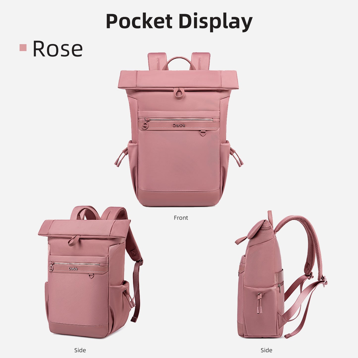 CB00950 Compact Backpack Nostalgia Rose