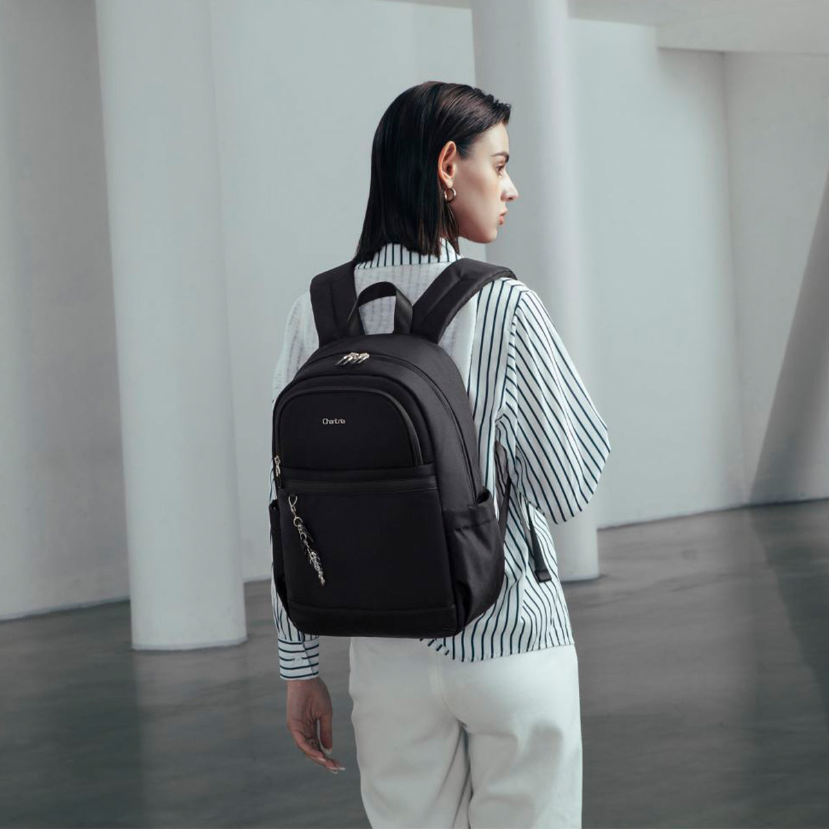 CB00648 Casual Backpack Black