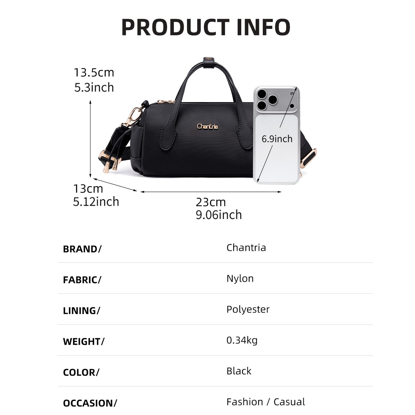 CKB00967 Sling Bag Black