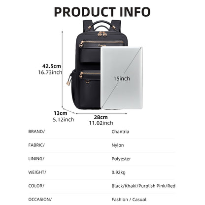 CB00986 Compact Backpack Black