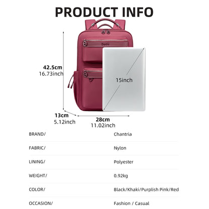 CB00986 Compact Backpack Red