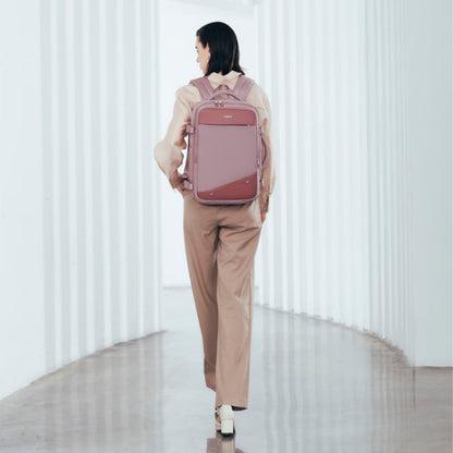 CB00641 Travel Backpack Pale Mauve