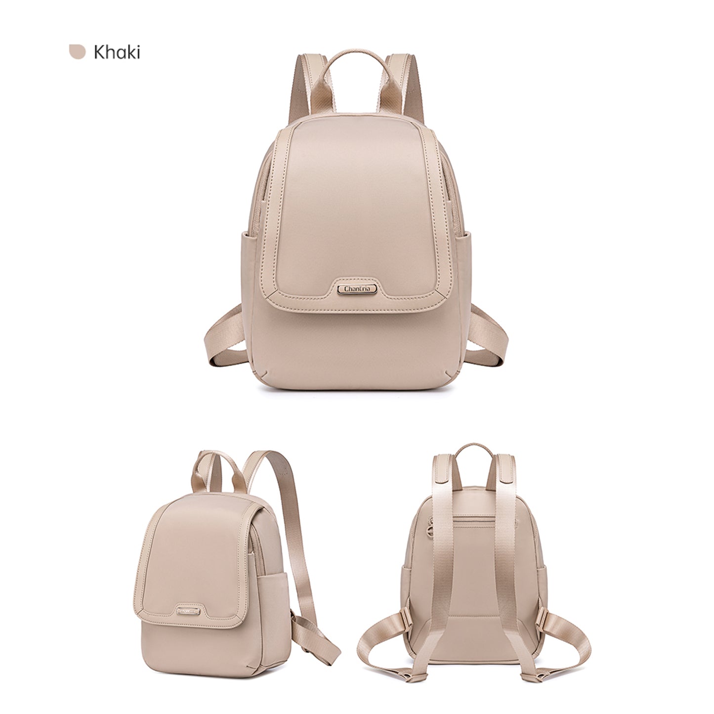CB00621 Causal Backpack Khaki