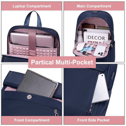 CB00633 Casual Backpack Blue