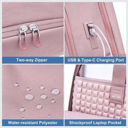 CB00633 Casual Backpack Pink