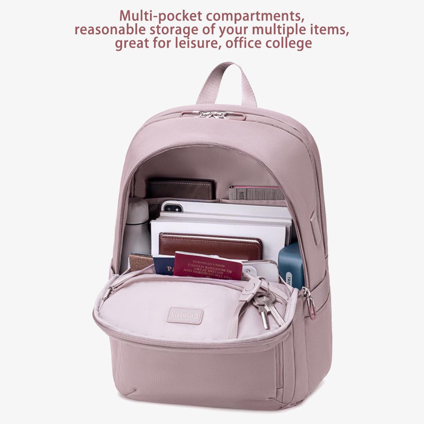 CB00633 Casual Backpack Pink