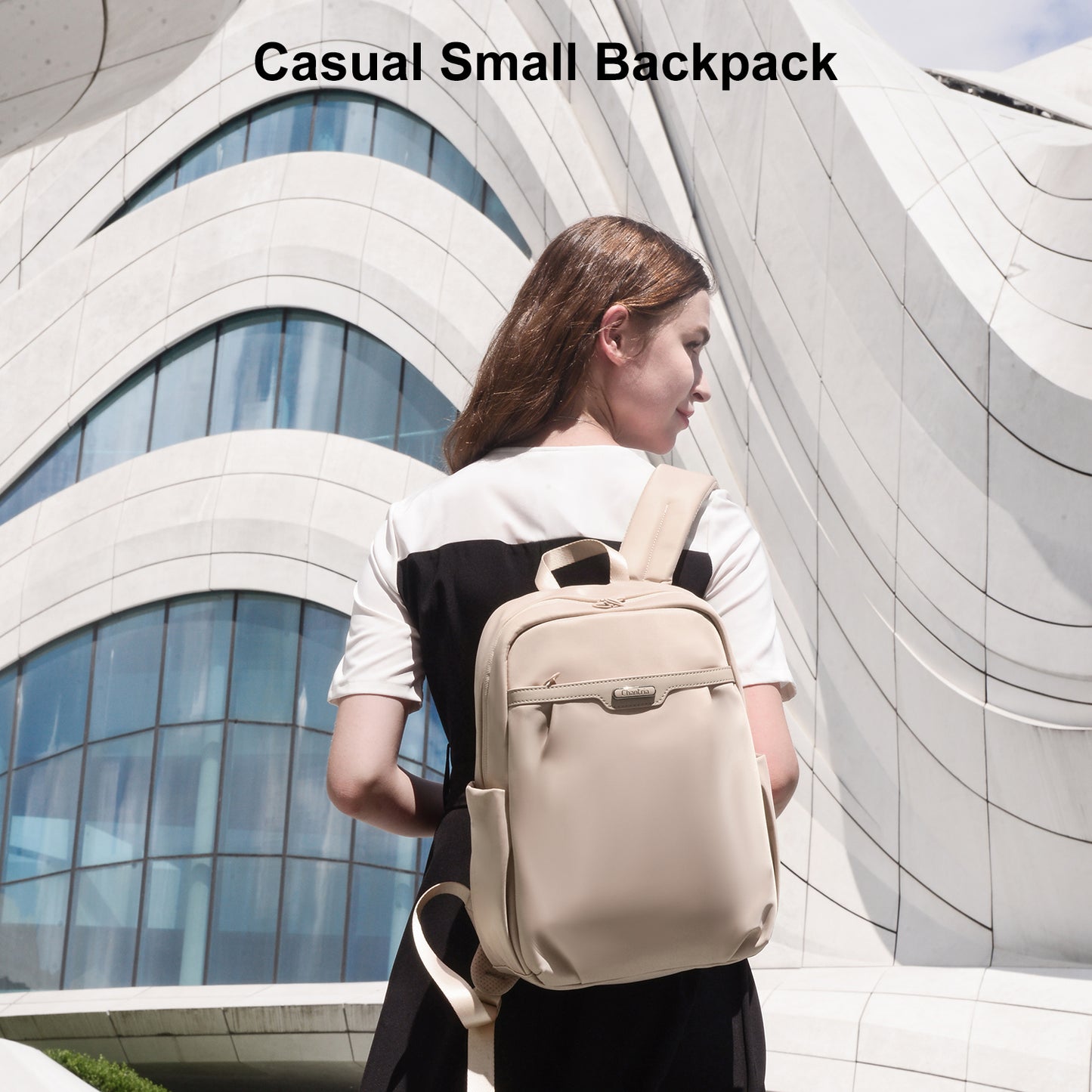 CB00769 Compact Backpack Khaki