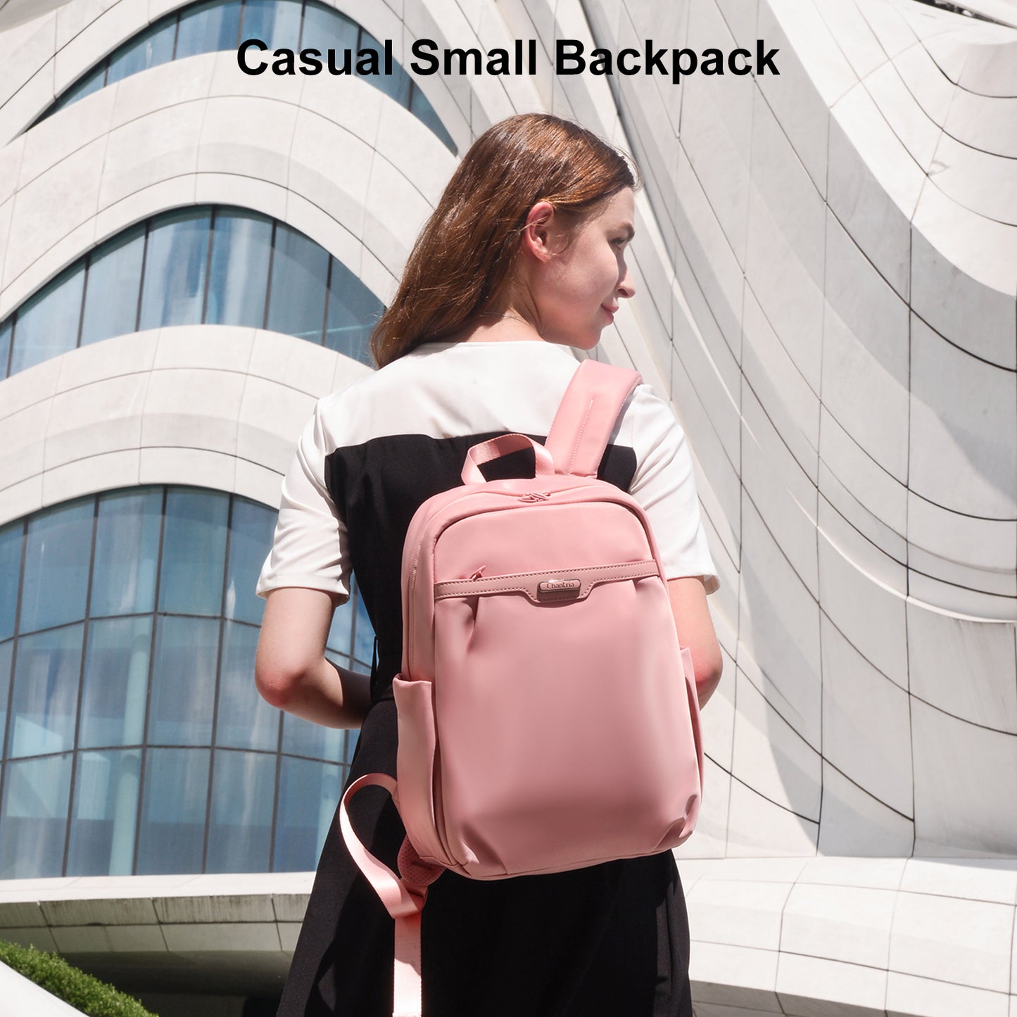 CB00769 Compact Backpack Pink