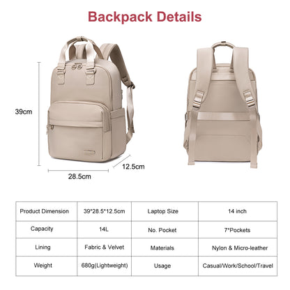CB00778 Casual Backpack Khaki