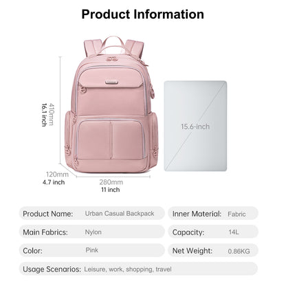 CB00786 Casual Backpack Pink
