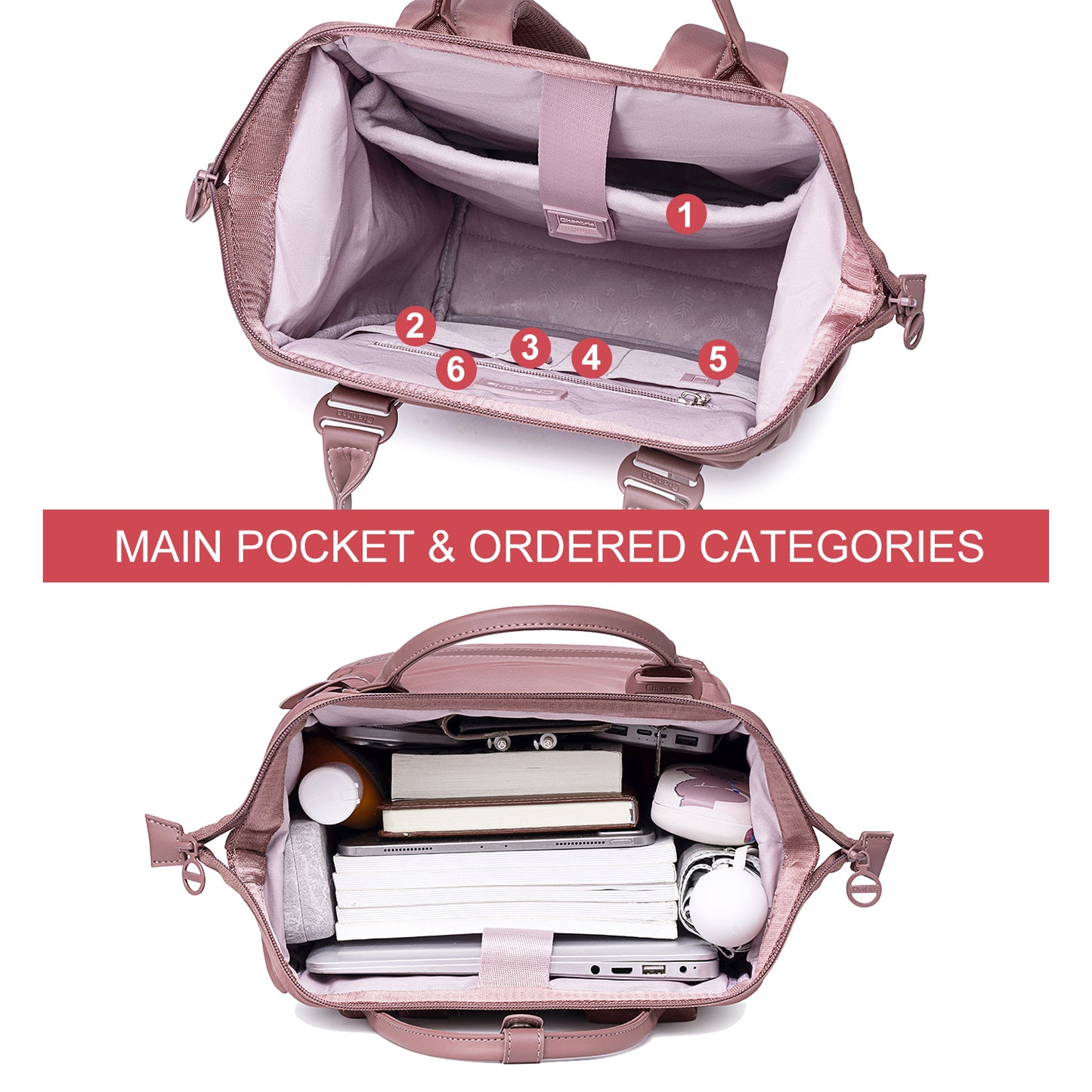 CB00788 Casual Backpack Khaki