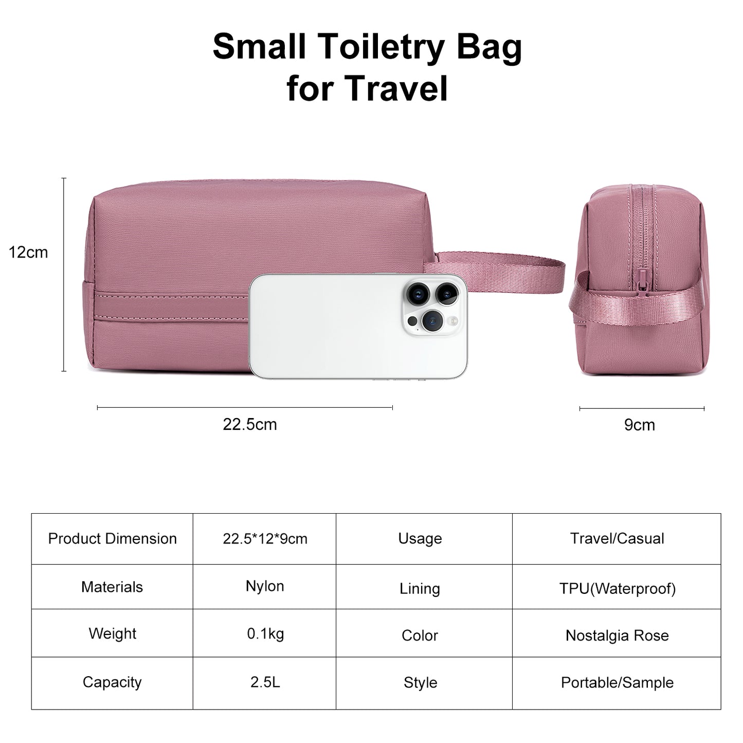 CB00814 Makeup Bag Nostalgia Rose