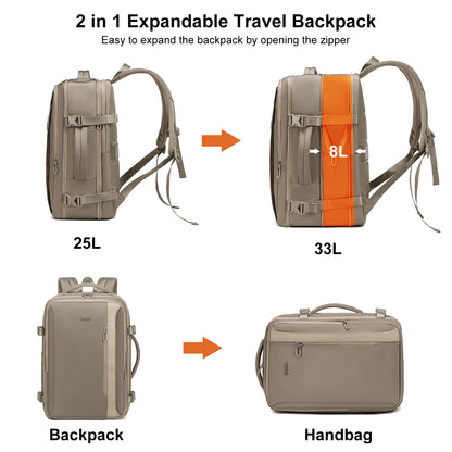 CB00617 Travel Backpack Khaki