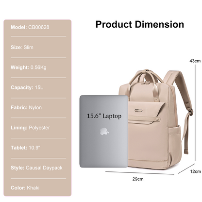 CB00628 Casual Bakpack Khaki